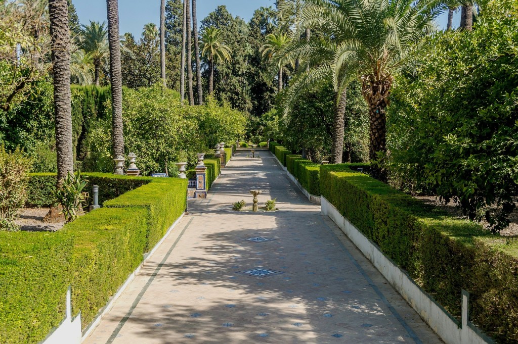 Gärten in Sevilla